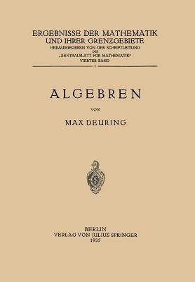 Algebren - Max Deuring - cover