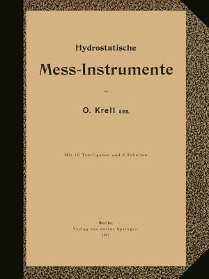 Hydrostatische Mess-Instrumente - NA Krell - cover