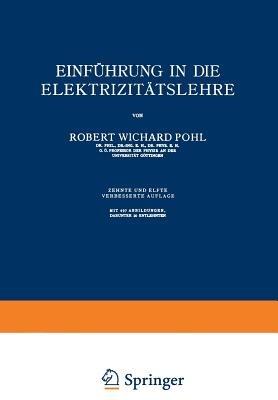Einführung in die Elektrizitätslehre - Robert Wichard Pohl - cover