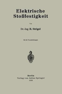 Elektrische Stoßfestigkeit - R. Strigel - cover