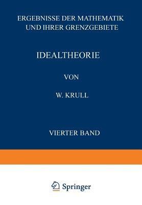 Idealtheorie - W. Krull - cover