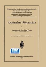 Arbeitstätte — Wohnstätte