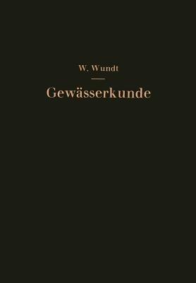 Gewässerkunde - Walter Wundt - cover