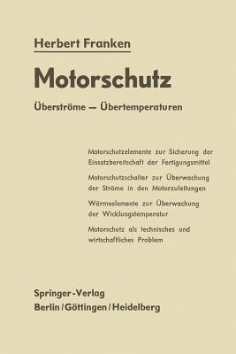 Motorschutz: Überströme — Übertemperaturen - Herbert Franken - cover