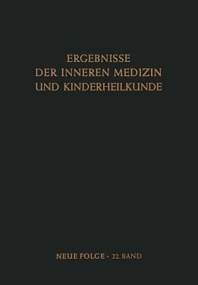 Ergebnisse der Inneren Medizin und Kinderheilkunde - L. Heilmeyer,R. Schoen,A. Prader - cover