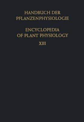 Der Stofftransport in der Pflanze / Translocation in Plants - cover