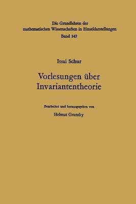 Vorlesungen über Invariantentheorie - Issai Schur - cover