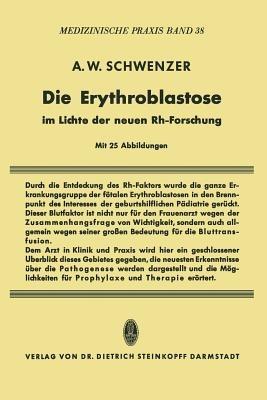 Die Erythroblastose im Lichte der neuen Rh-Forschung - Adolf W. Schwenzer - cover
