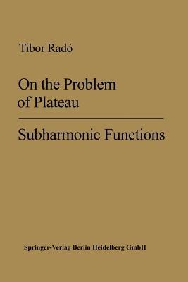 On the Problem of Plateau - Tibor Rado - cover
