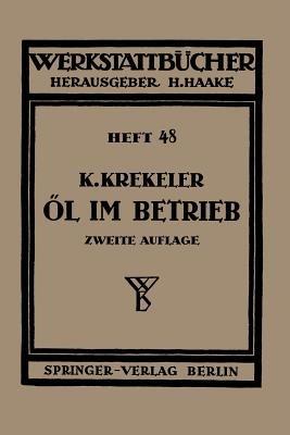 Öl im Betrieb - Karl Krekeler - cover