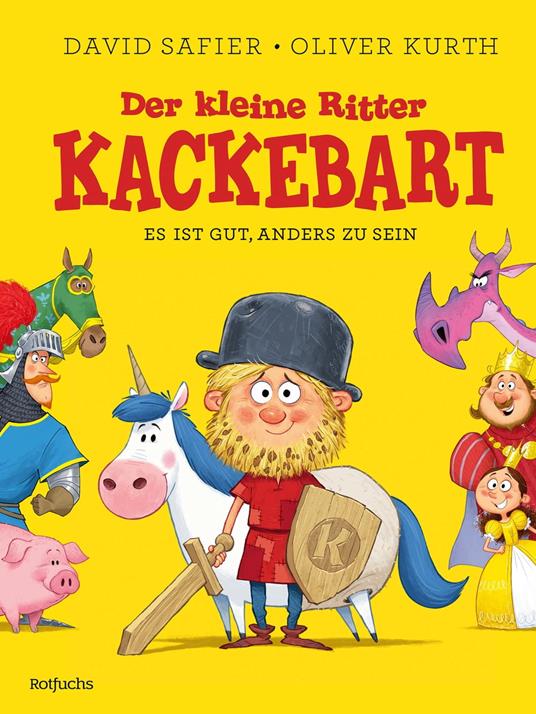 Der kleine Ritter Kackebart - David Safier,Oliver Kurth - ebook