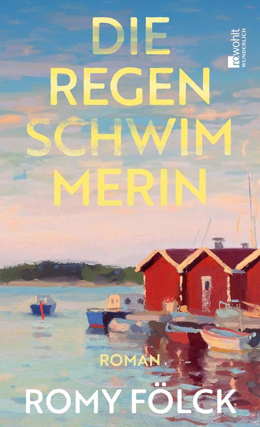 Die Regenschwimmerin