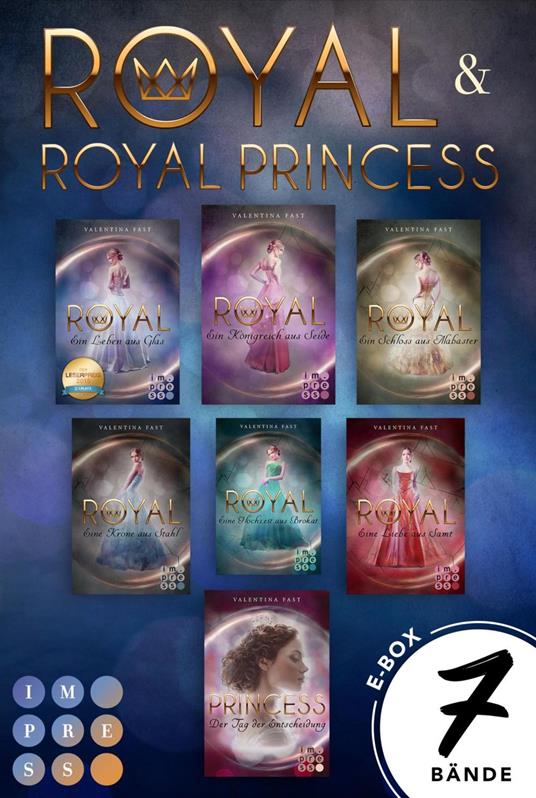 Royal: 7 Bände in einem MEGA-Bundle! - Valentina Fast - ebook
