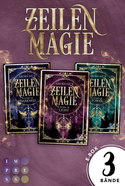 Zeilenmagie: Die magische Young Adult Romantasy-Trilogie in einem Bundle! - Laura Nick - ebook