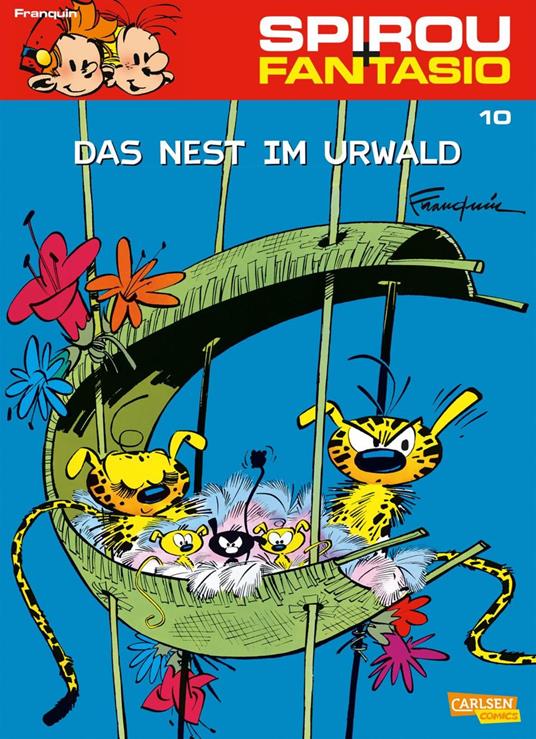 Spirou und Fantasio 10: Das Nest im Urwald - André Franquin - ebook