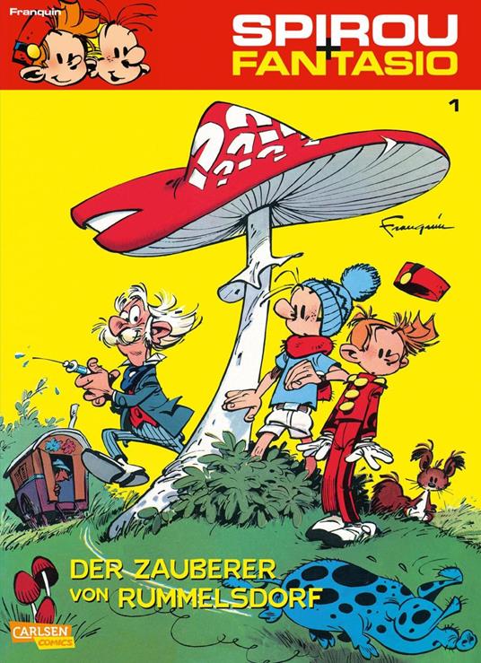 Spirou und Fantasio 1: Der Zauberer von Rummelsdorf - André Franquin - ebook