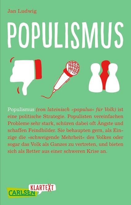 Populismus (Carlsen Klartext) - Jan Ludwig - ebook