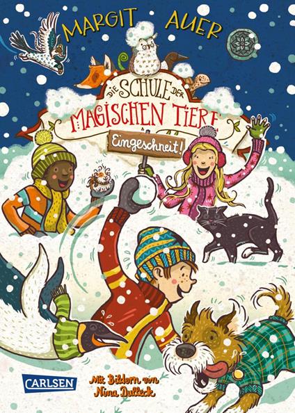 Die Schule der magischen Tiere: Eingeschneit! Ein Winterabenteuer - Margit Auer,Nina Dulleck - ebook