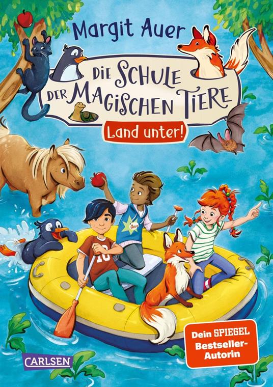 Die Schule der magischen Tiere Neuausgabe 16: Land unter! - Margit Auer,Die Farbfüchse - ebook