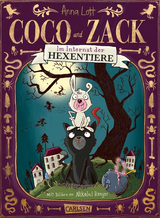 Coco und Zack: Coco und Zack – Im Internat der Hexentiere - Anna Lott,Nikolai Renger - ebook