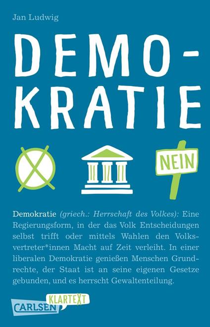 Demokratie (Carlsen Klartext) - Jan Ludwig - ebook