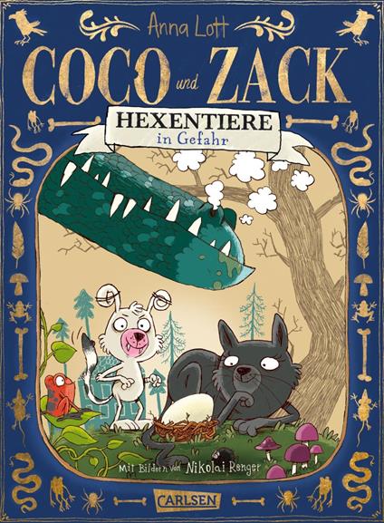 Coco und Zack: Hexentiere in Gefahr - Anna Lott,Nikolai Renger - ebook