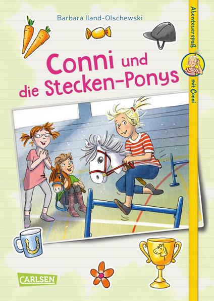Abenteuerspaß mit Conni 4: Conni und die Stecken-Ponys - Barbara Iland-Olschewski,Sabine Legien - ebook