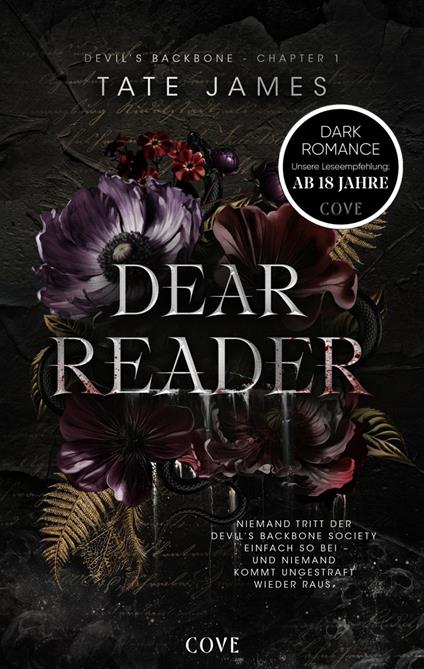 Dear Reader (Devil's Backbone Society 1) - Tate James,Larissa Bendl - ebook
