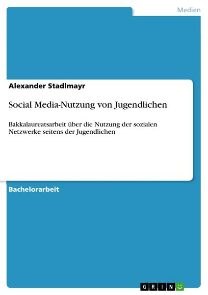 Social Media-Nutzung von Jugendlichen