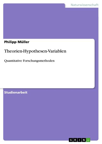 Theorien-Hypothesen-Variablen