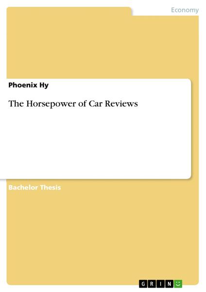 The Horsepower of Car Reviews