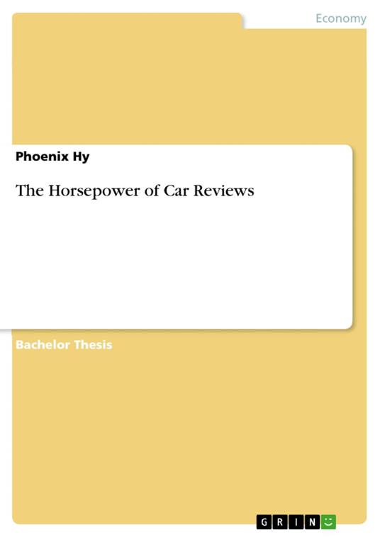 The Horsepower of Car Reviews