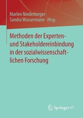 Methoden der Experten- und Stakeholdereinbindung in der sozialwissenschaftlichen Forschung - cover