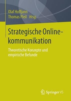 Strategische Onlinekommunikation: Theoretische Konzepte und empirische Befunde - cover