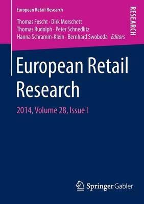 European Retail Research: 2014, Volume 28, Issue I - cover