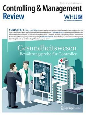 Controlling & Management Review Sonderheft 3-2015: Gesundheitswesen - Bewährungsprobe für Controller - cover