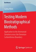 Testing Modern Biostratigraphical Methods: Application to the Ammonoid Zonation across the Devonian-Carboniferous Boundary - Carina Klein - cover