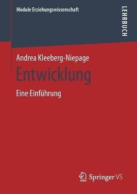 Entwicklung: Eine Einführung - Andrea Kleeberg-Niepage - cover