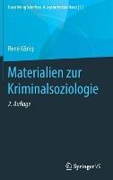 Materialien zur Kriminalsoziologie