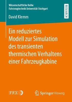 Ein reduziertes Modell zur Simulation des transienten thermischen Verhaltens einer Fahrzeugkabine - David Klemm - cover