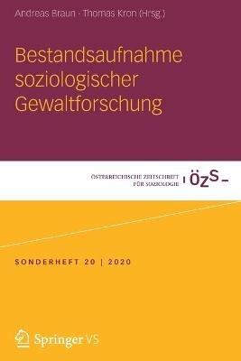 Bestandsaufnahme soziologischer Gewaltforschung - cover