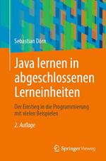 Java lernen in abgeschlossenen Lerneinheiten