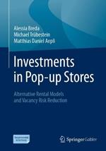 Investments in Pop-up Stores: Alternative Rental Models and Vacancy Risk Reduction