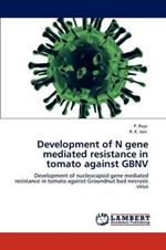 Development of N gene mediated resistance in tomato against GBNV