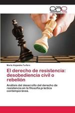 El derecho de resistencia: desobediencia civil o rebelion