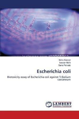 Escherichia coli - Sidra Nazeer,Kausar Malik,Sana Pervaiz - cover