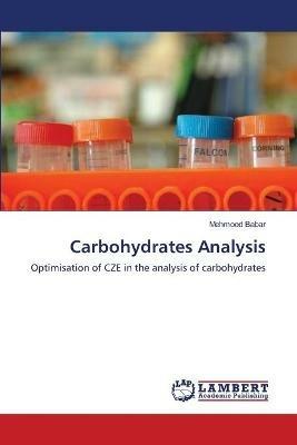 Carbohydrates Analysis - Mehmood Babar - cover