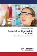 Essential for Research in Education