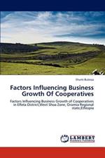 Factors Influencing Business Growth Of Cooperatives