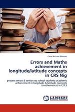 Errors and Maths achievement in longitude/latitude concepts in CRS Nig